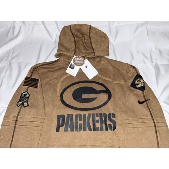 ❤️Green Bay Packers Salute to Service Hoodie 2023 Men's Sideline Pullover❤️ - Picture 3 of 7